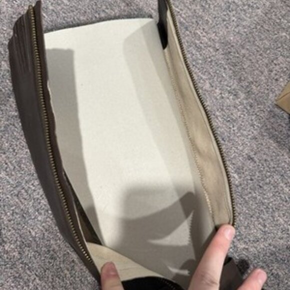 Michael Kors Charm Riding Boots Leather Dark Coffee Brown Size 9M w/ Box - Picture 11 of 15